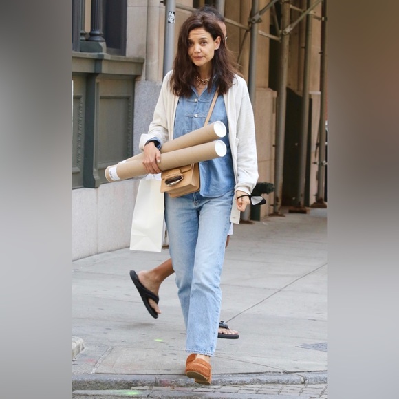 NWOB CHLOE “Joy” Suede Clogs Slides Shoes - Size 36 - Picture 14 of 14